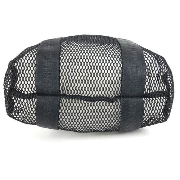 CHANEL Sports CC CC Mark logo mesh Tote Bag with Pouch, Vertical Shoulder Bag - Picture 7 of 16